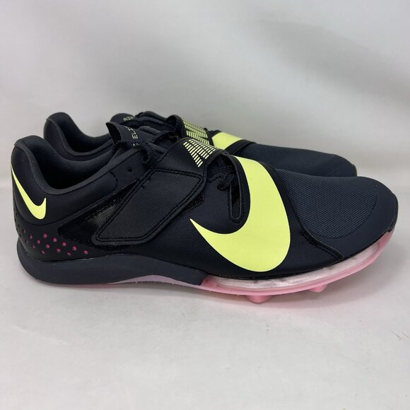 Nike Air Zoom LJ Elite Long Jump Track Spikes Black Men’s Size 10 - Picture 1 of 8